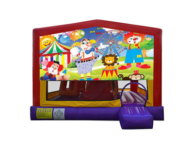 Circus Extra Large Obstacle Combo Jumping Castle