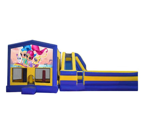 Shimmer and Shine Obstacle Mega Combo Jumping Castle