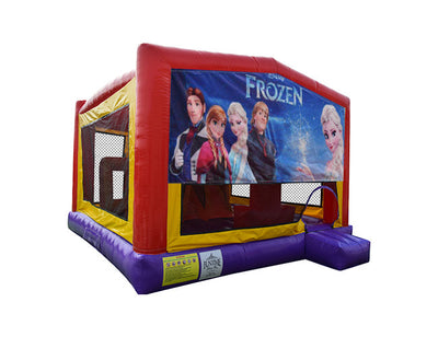 Frozen Extra Large Obstacle Combo Jumping Castle