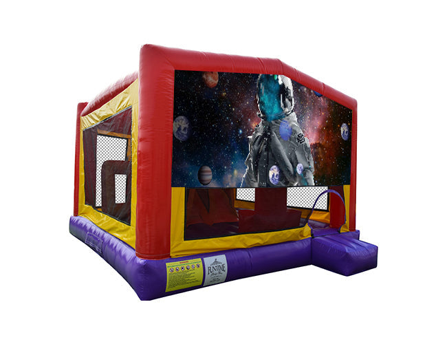 Space / Astronauts Extra Large Obstacle Combo Jumping Castle