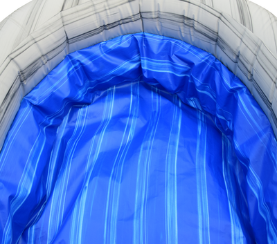 Blue Marble Tunnel Water Slide