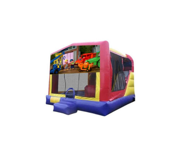 Bob The Builder Extra Large Combo Jumping Castle