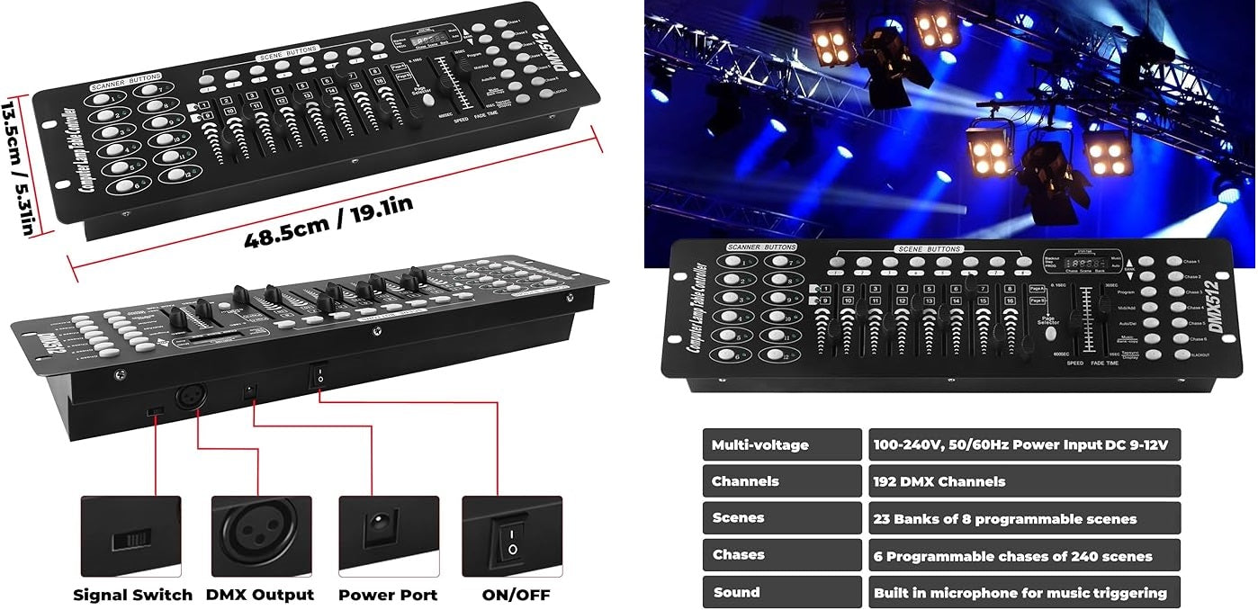 Controller DMX512 Stage Light Console