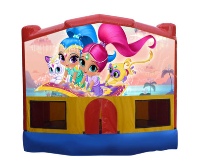 Shimmer and Shine Small Combo Jumping Castle