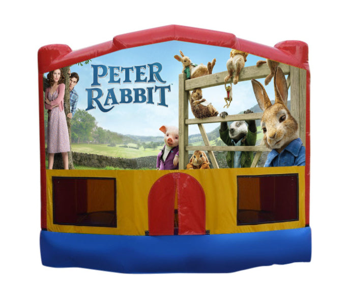 Peter Rabbit Small Combo Jumping Castle – Funtime Party Hire
