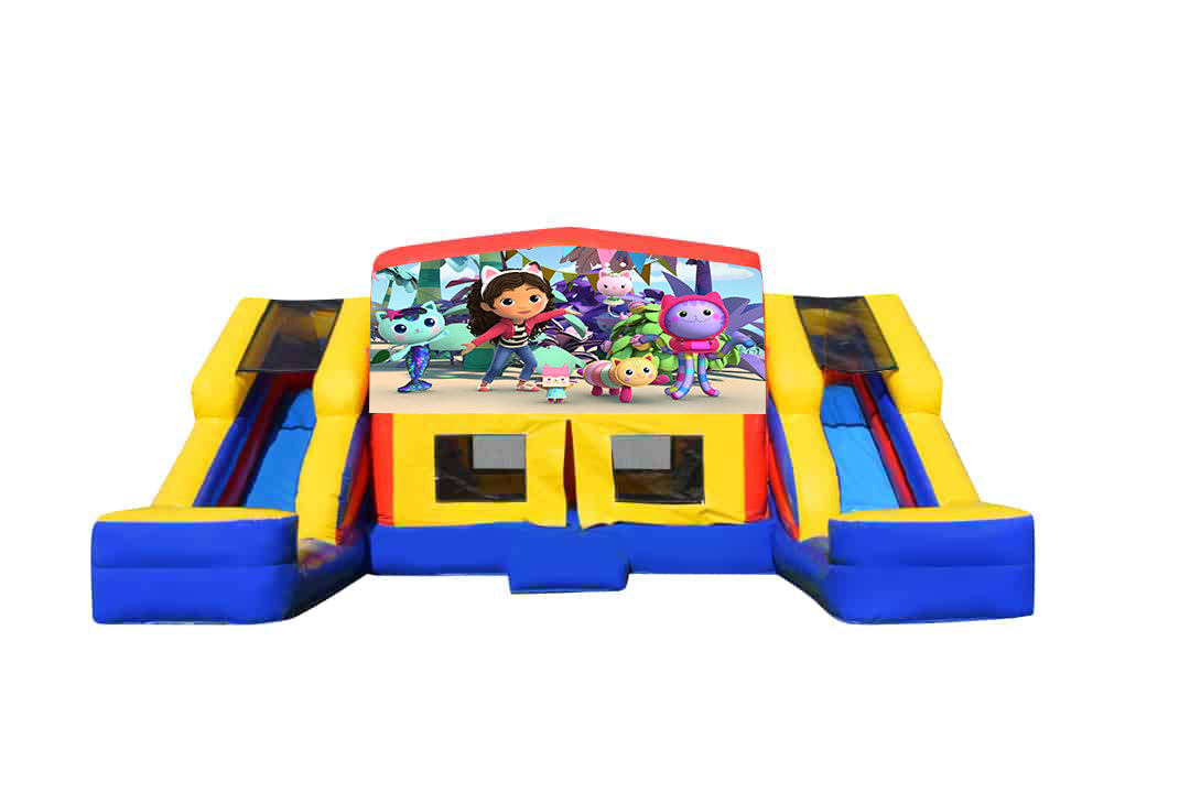 Gabby's Dollhouse Double Mega Combo Jumping Castle