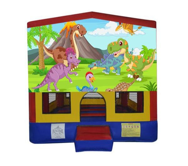 Dinosaur # 2 Small Square Jumping Castle