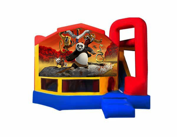 Kung Fu Panda Medium Internal Slide Jumping Castle