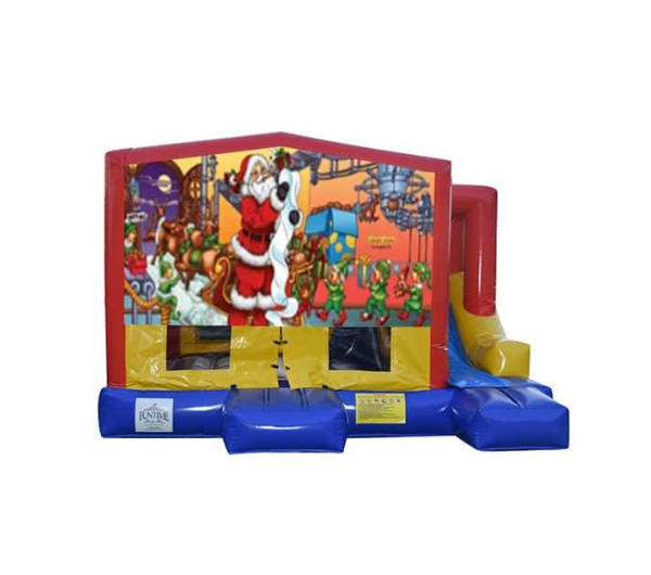 Christmas #1 Small External Slide Jumping Castle