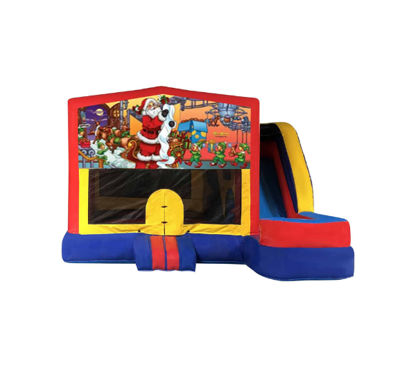 Christmas #1 Medium External Slide Jumping Castle