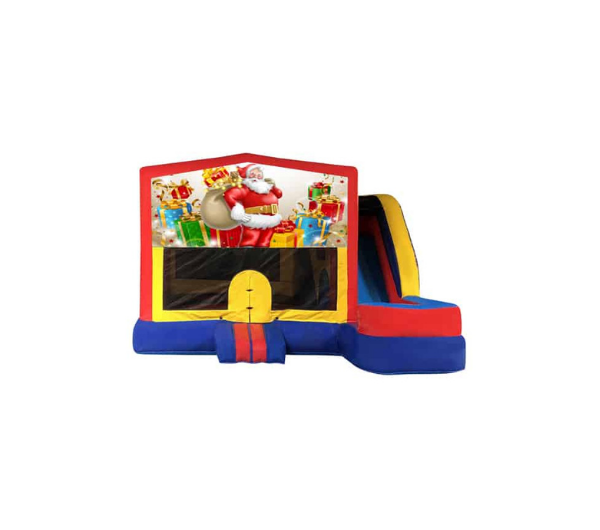 Christmas #5 Medium External Slide Jumping Castle