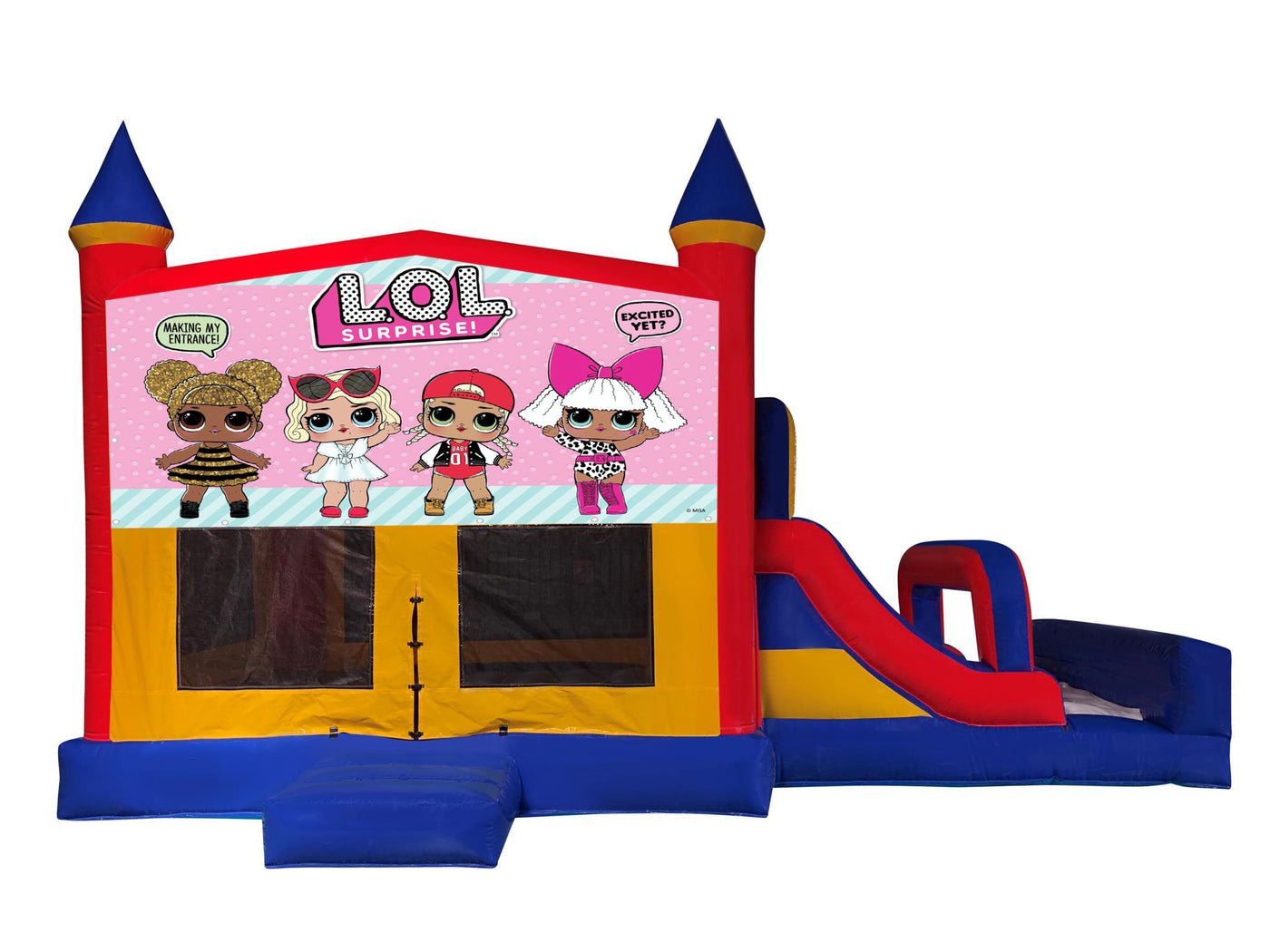 LOL Surprise Mega Combo Jumping Castle