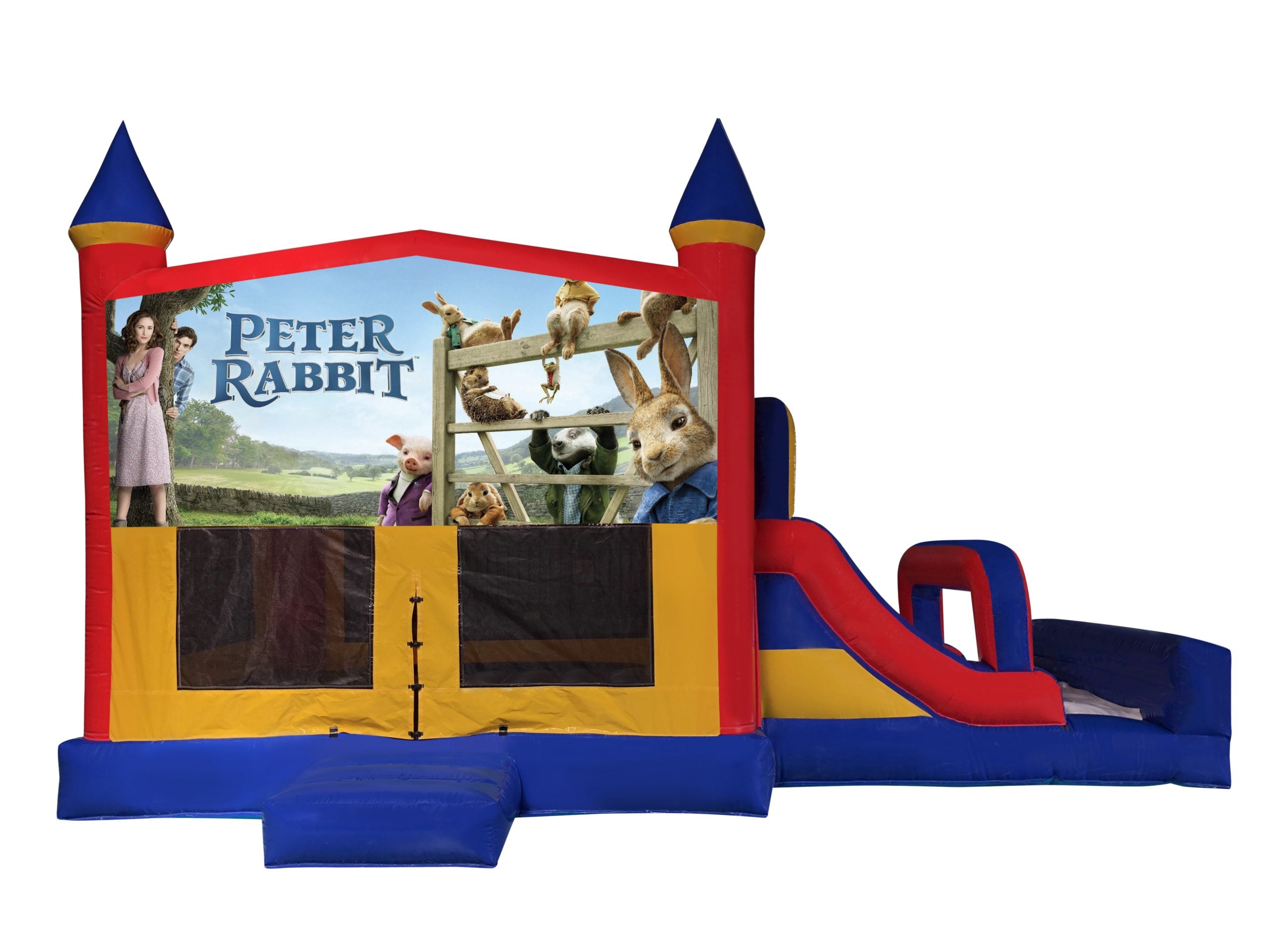 Peter Rabbit Mega Combo Jumping Castle – Funtime Party Hire