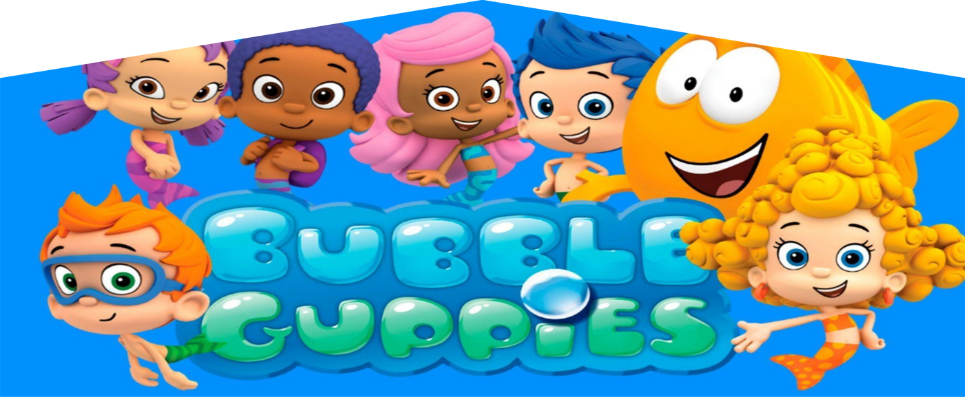 Bubble Guppies Small Slide Jumping Castle