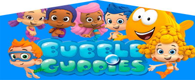 Bubble Guppies Small External Slide Jumping Castle