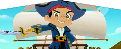 Jake and the Neverland Pirates Small Slide Jumping Castle