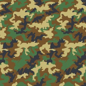 Army - Camouflage Small Slide Jumping Castle