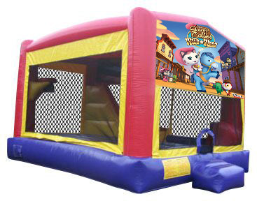 Sheriff Callies Extra Large Combo Jumping Castle