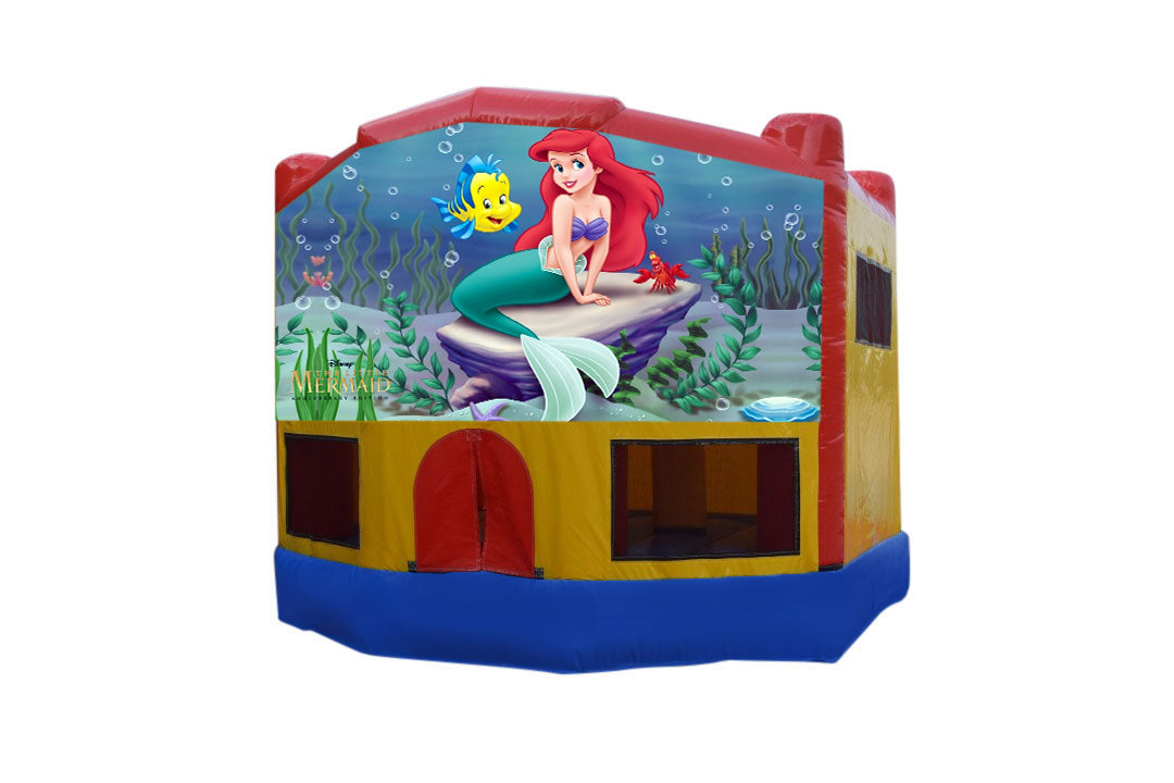 Little Mermaid Small Combo Jumping Castle