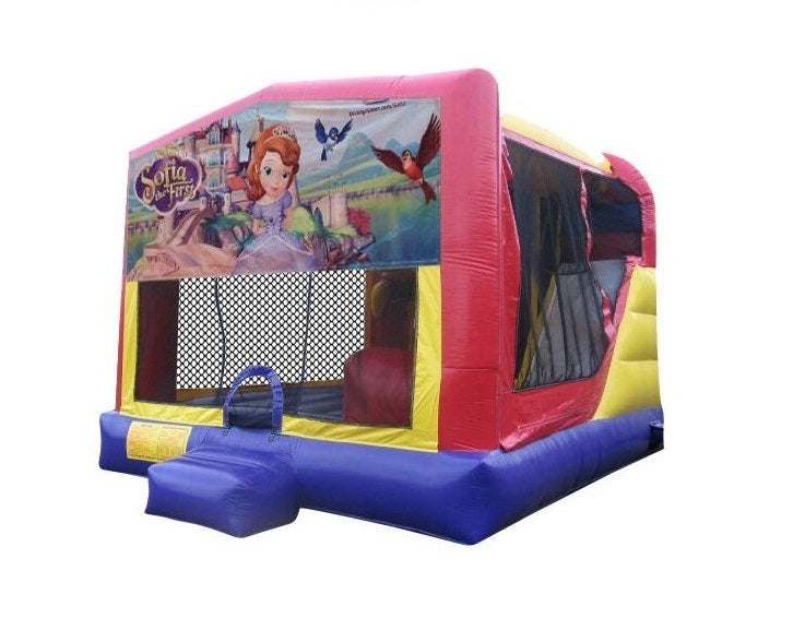 Sofia The First Extra Large Combo Jumping Castle
