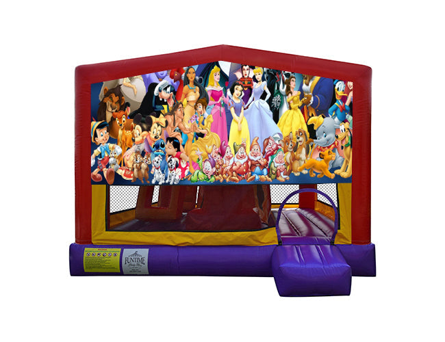 World of Disney Extra Large Obstacle Combo Jumping Castle