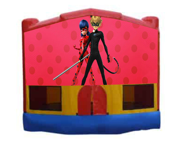 Miraculous Ladybug Small Combo Jumping Castle