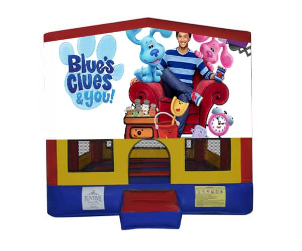 Blues Clues #2 Small Square Jumping Castle
