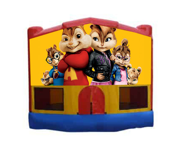 Alvin & the Chipmunks Small Combo Jumping Castle