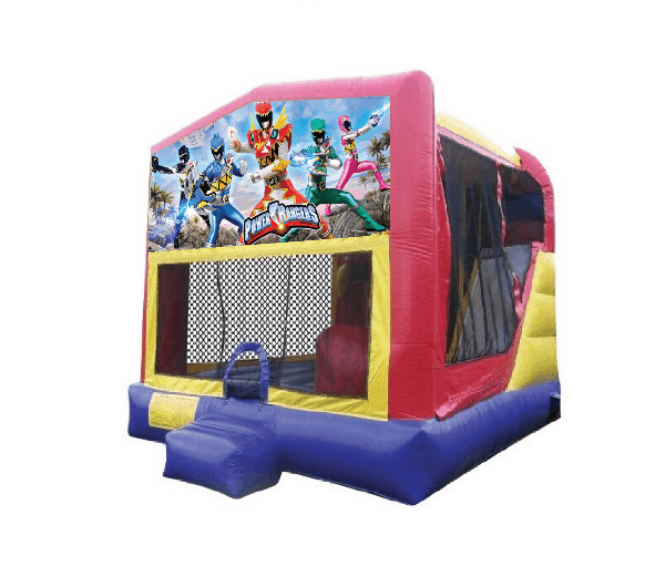 Power Rangers Extra Large Combo Jumping Castle – Funtime Party Hire