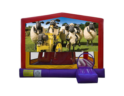 Shaun the Sheep Extra Large Obstacle Combo Jumping Castle