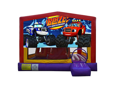 Blaze and the Monster Machines Extra Large Obstacle Combo Jumping Castle