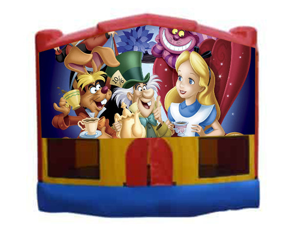 Alice in Wonderland #1  Small Combo Jumping Castle