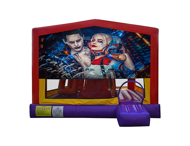 Harley Quinn Extra Large Obstacle Combo Jumping Castle