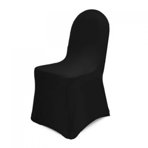 Black Lycra Chair Cover DIY