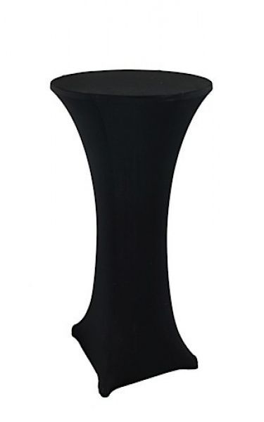 Black Lycra Bar Table Sock