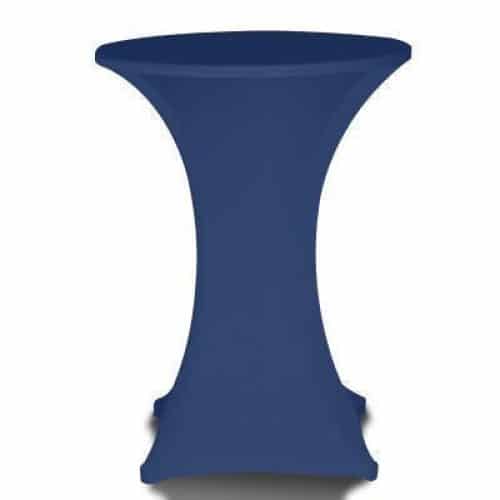Navy Blue Lycra Bar Table Sock