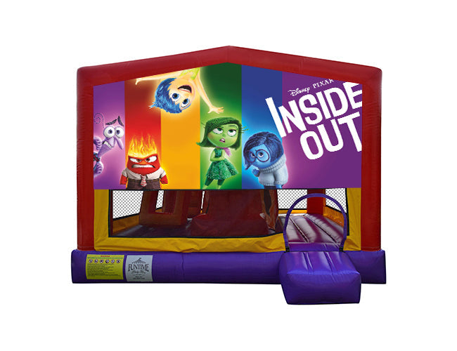 Inside Out Extra Large Obstacle Combo Jumping Castle