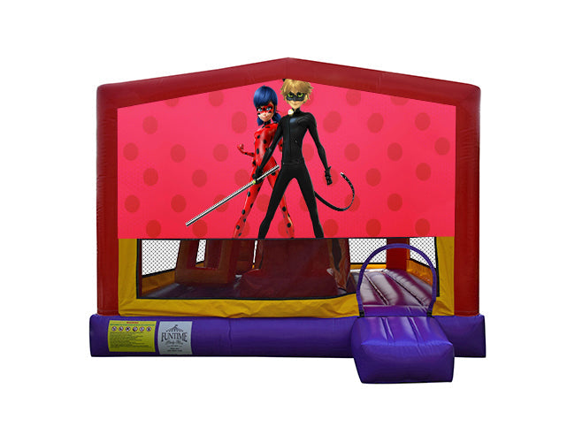 Miraculous Ladybug Extra Large Obstacle Combo Jumping Castle