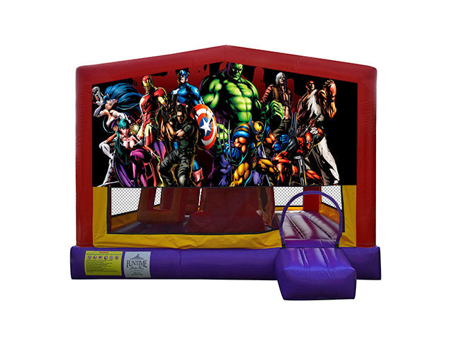 Marvel Extra Large Obstacle Combo Jumping Castle