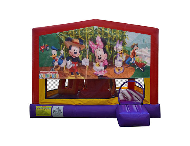 Mickey Mouse Club House Extra Large Obstacle Combo Jumping Castle