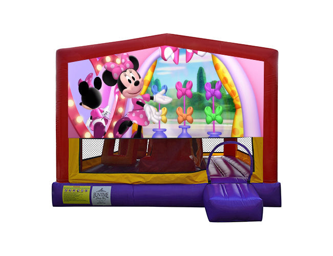 Minnie Mouse Extra Large Obstacle Combo Jumping Castle