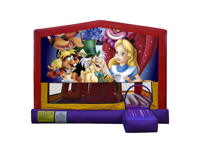 Alice in Wonderland #1 Extra Large Obstacle Combo Jumping Castle