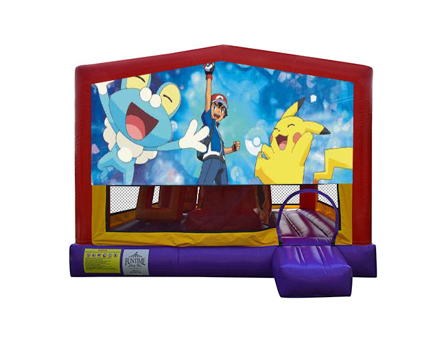Pokemon Extra Large Obstacle Combo Jumping Castle