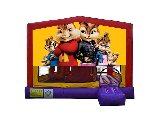 Alvin & the Chipmunks Extra Large Obstacle Combo Jumping Castle
