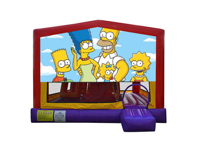 The Simpsons Extra Large Obstacle Combo Jumping Castle