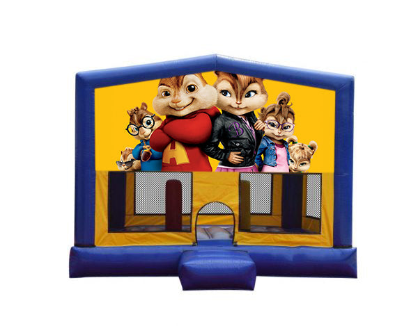 Alvin & the Chipmunks Medium Combo Jumping Castle