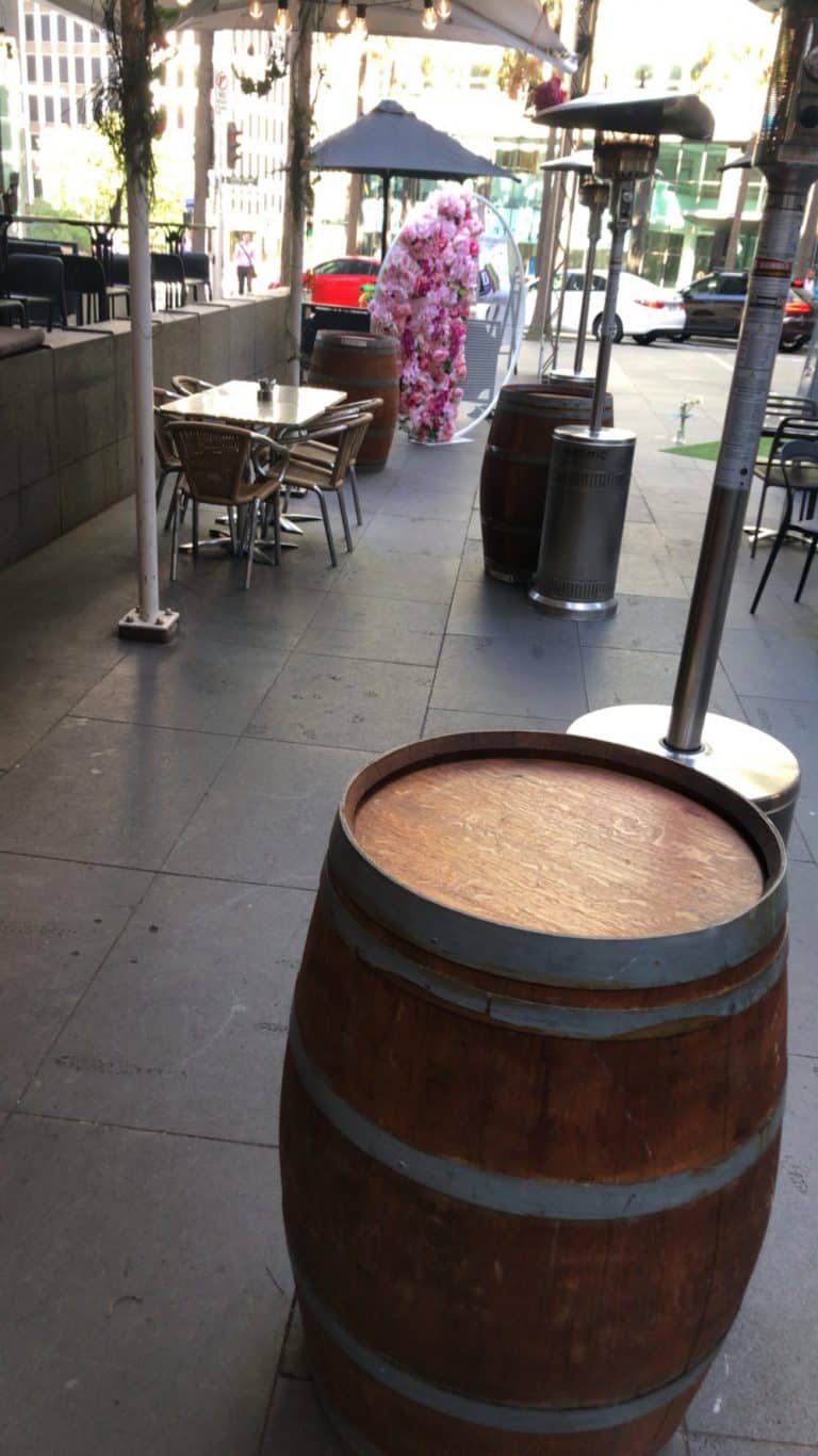 Full Wine Barrel