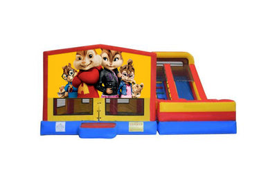 Alvin & the Chipmunks Obstacle Mega Combo Jumping Castle