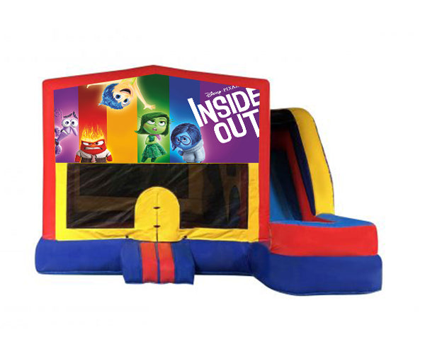 Inside Out Medium External Slide Jumping Castle