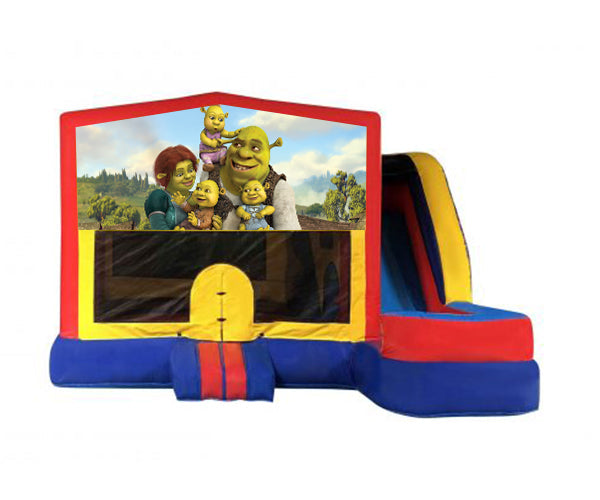 Shrek Medium External Slide Jumping Castle